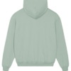 sudadera color aloe parta de atrás.