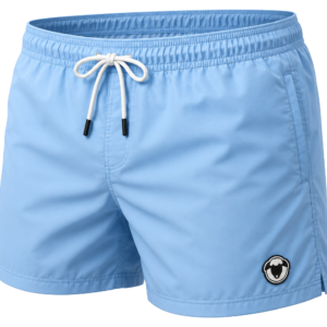 Bañador-Swim Short Classic Blackshep en AZUL, ROSA, VIOLETA, vista frontal de bañador streetwear
